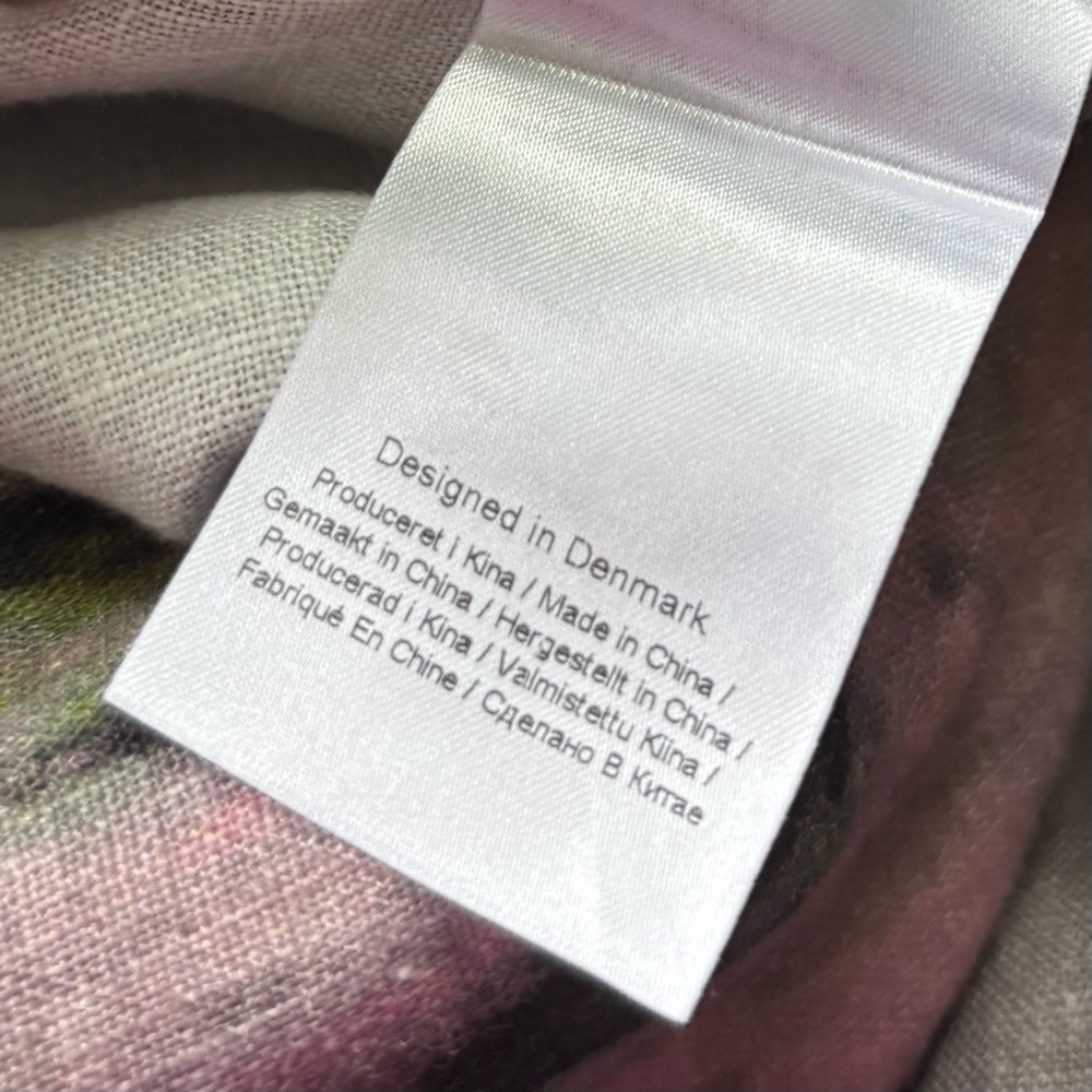 Bitte Kai Rand Asymmetric Linen Jacket. Large. - Picture 5 of 5